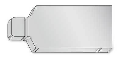 Stryker Stretcher: Eye 1069 - (2 Piece Set, Head Section - Flat) - 26" Width - 4" Standard